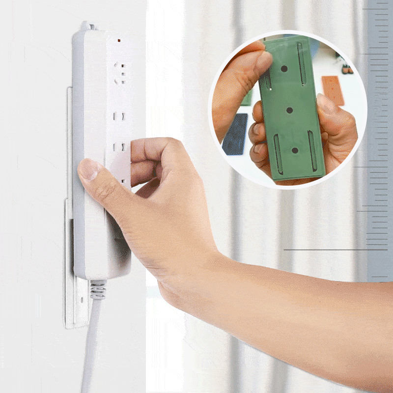 Imsgurus🔥Adhesive Punch-free Socket Holder