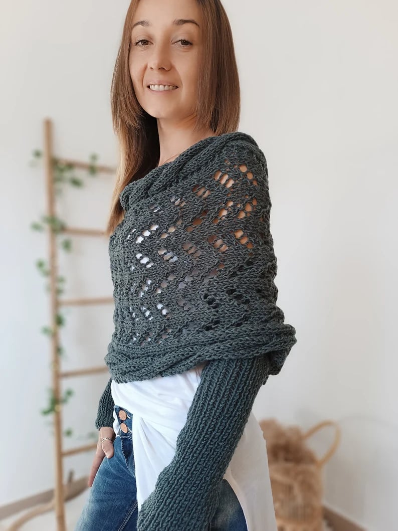 Imsgurus🔥Knitted shawls, ladies shawls,
