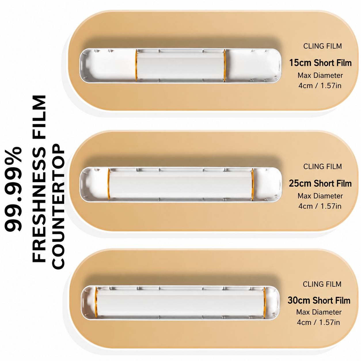 Magnetic Cling Film Cutter