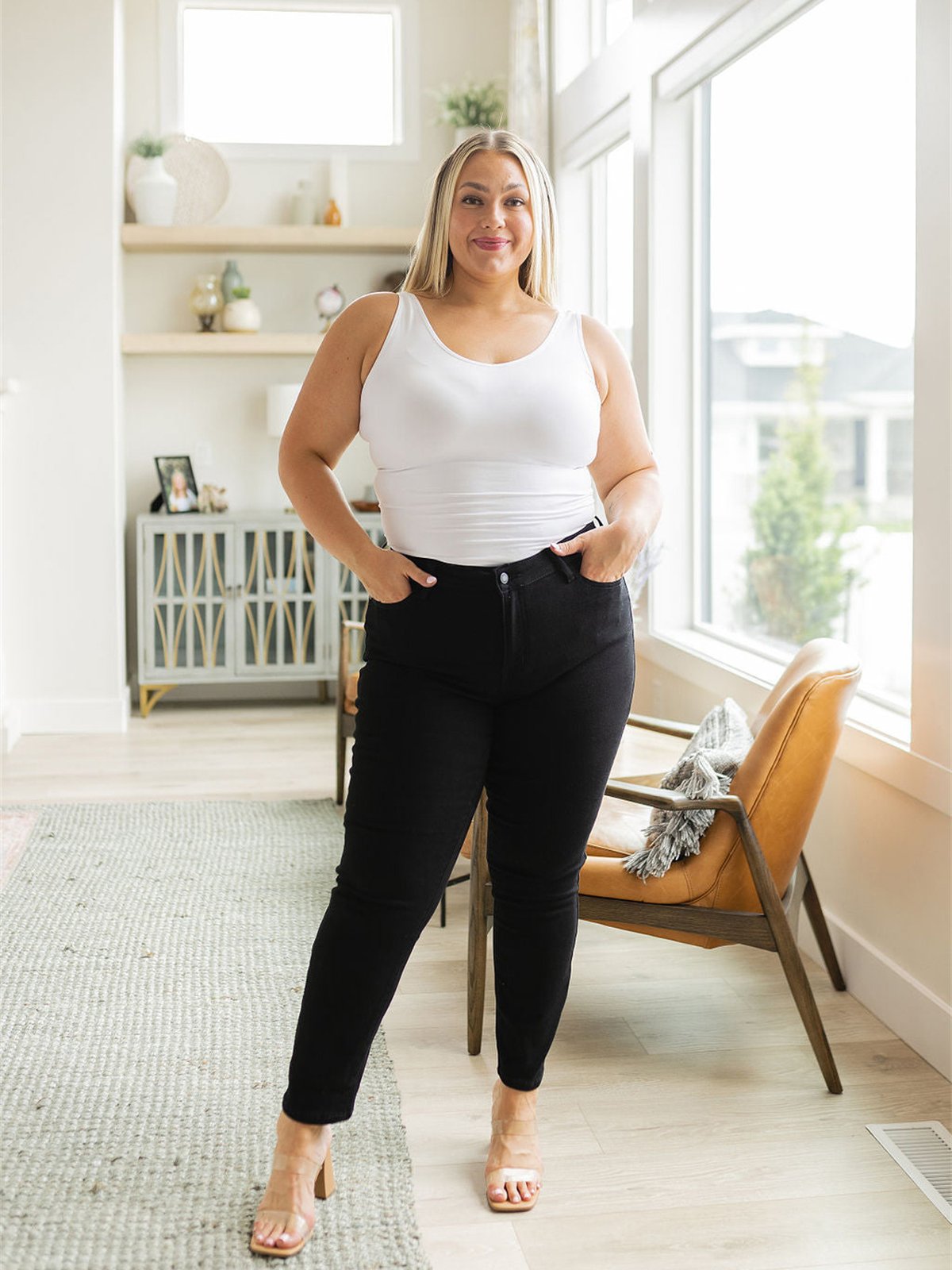 Imsgurus💓Tummy Control Bootcut Jeans