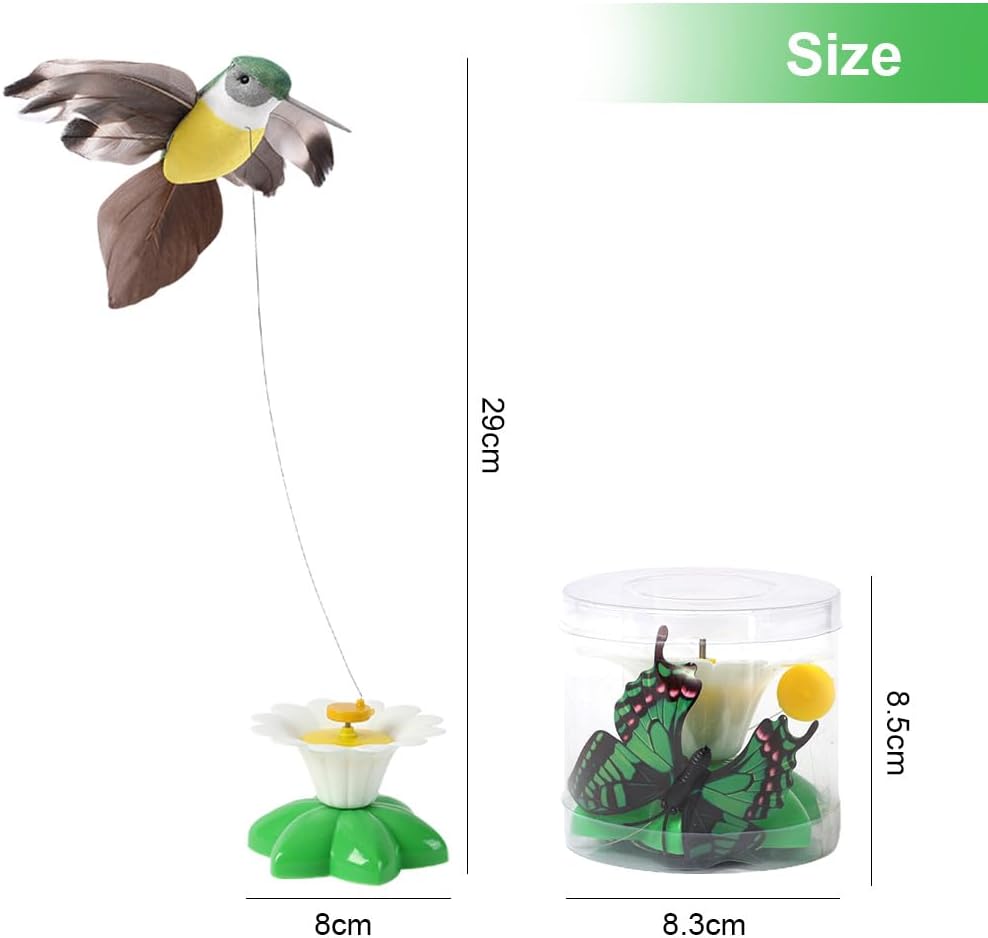 🦅9.99 USD🦅 -360 degree rotating electric flying bird cat toy😽