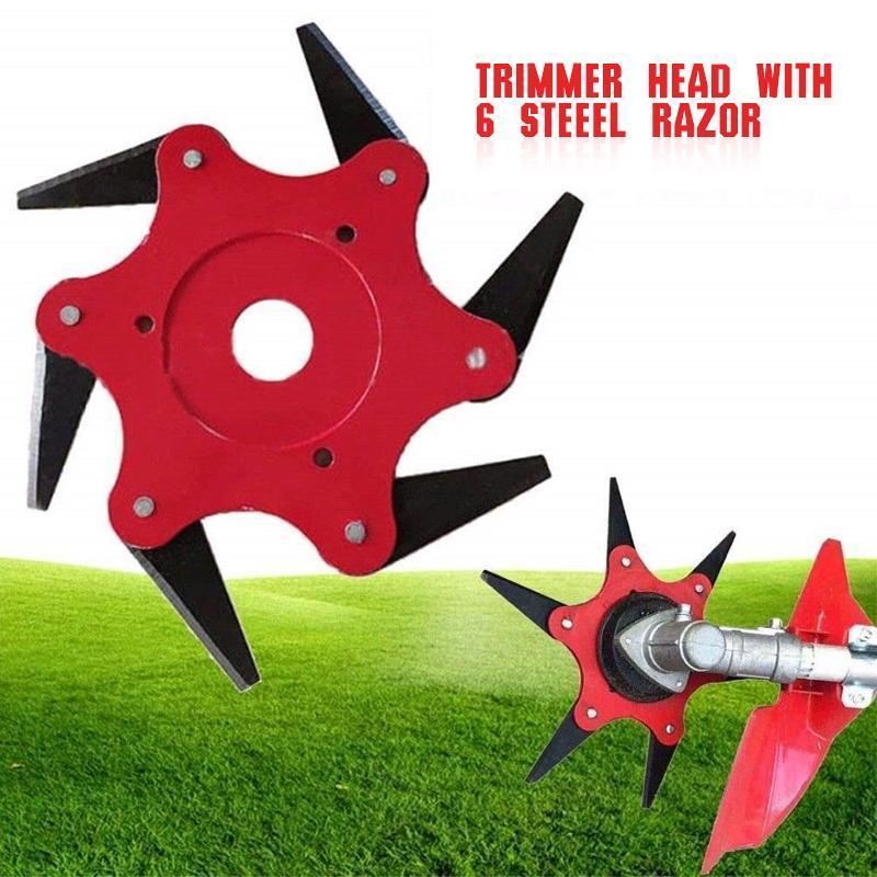 Imsgurus🔥Universal 6-blade steel garden pruning head