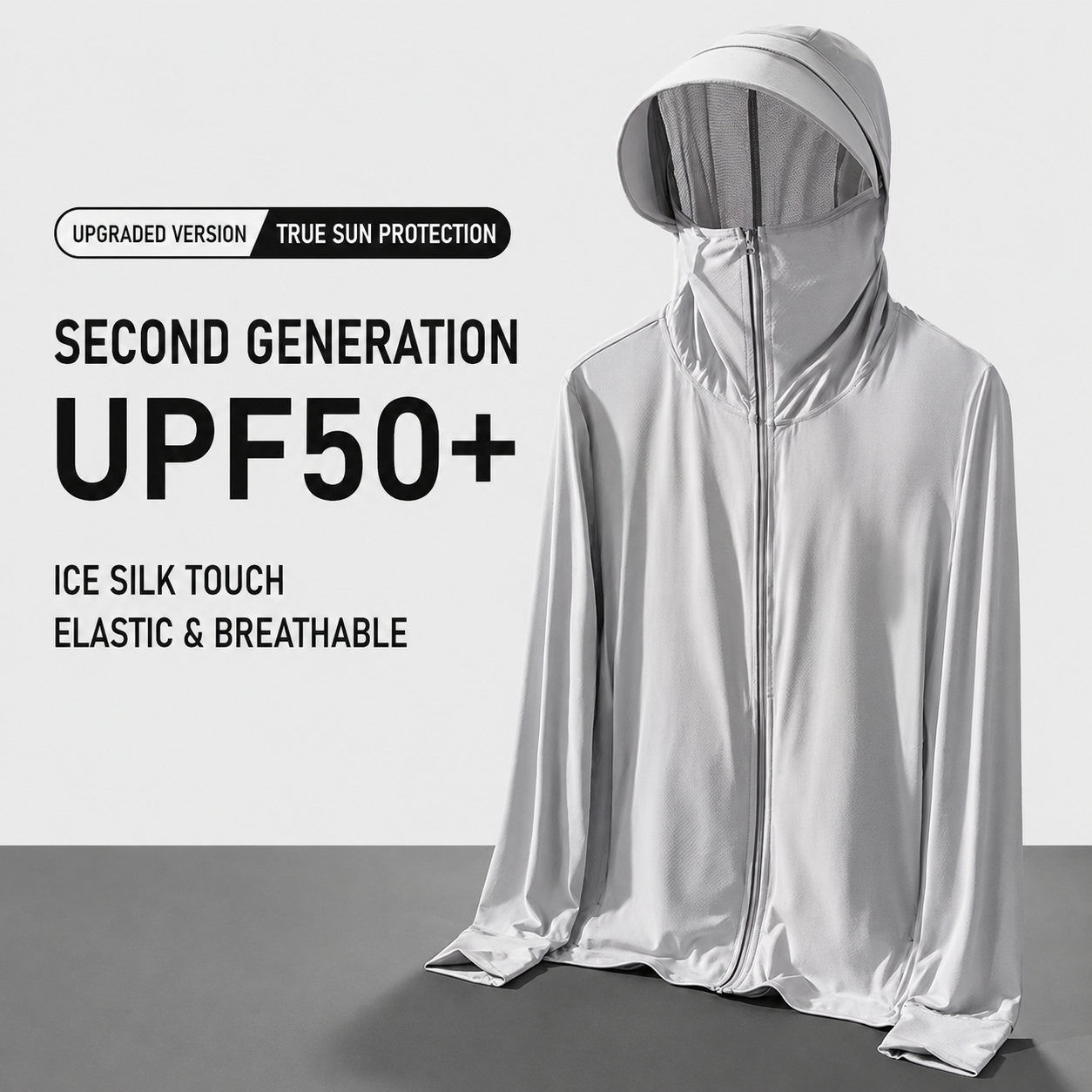 New Summer Ultra-Thin, Breathable Sun-Protection Fishing Jacket