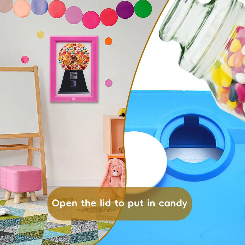 🍬Rare Vintage The Handy Candy Frame - Hanging Candy Machine Art
