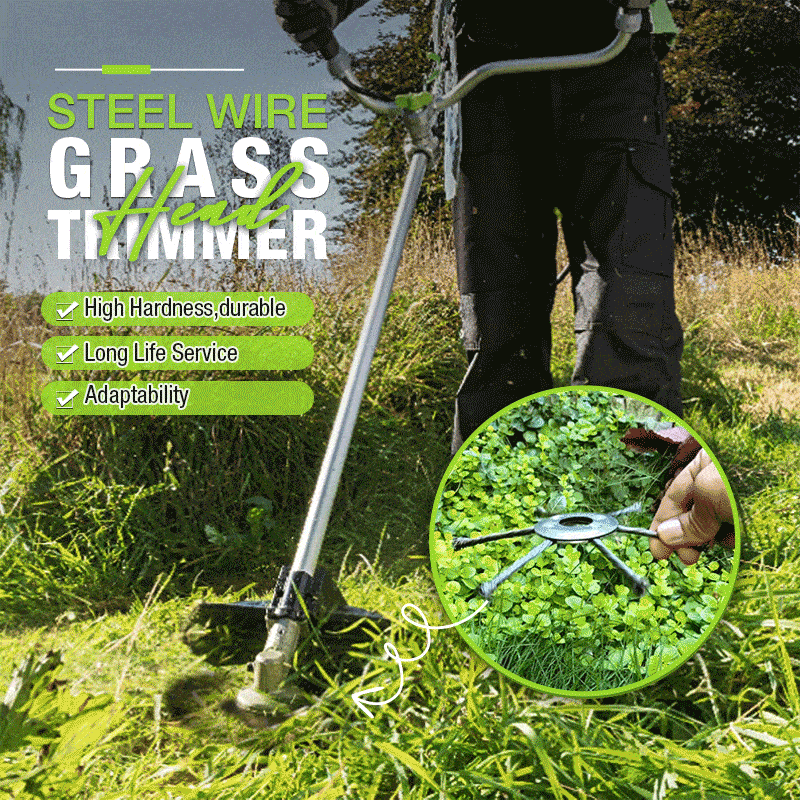 Imsgurus🔥Steel Wire Grass Trimmer Head