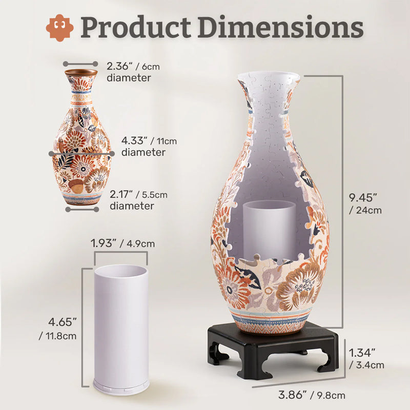 Imsgurus✨3D Art Puzzle Vase