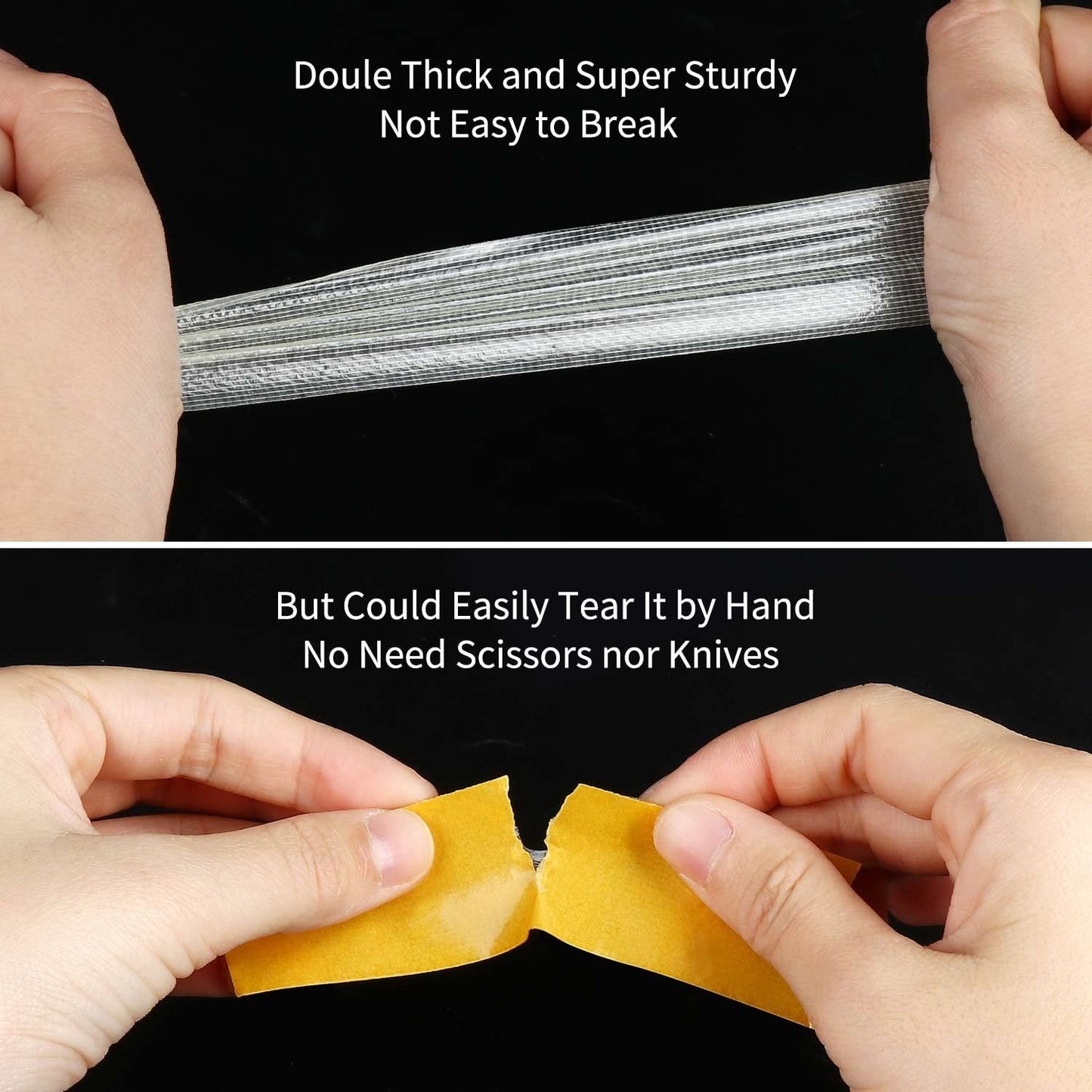 Highly Recommended 👍strong adhesive double sided mesh tape