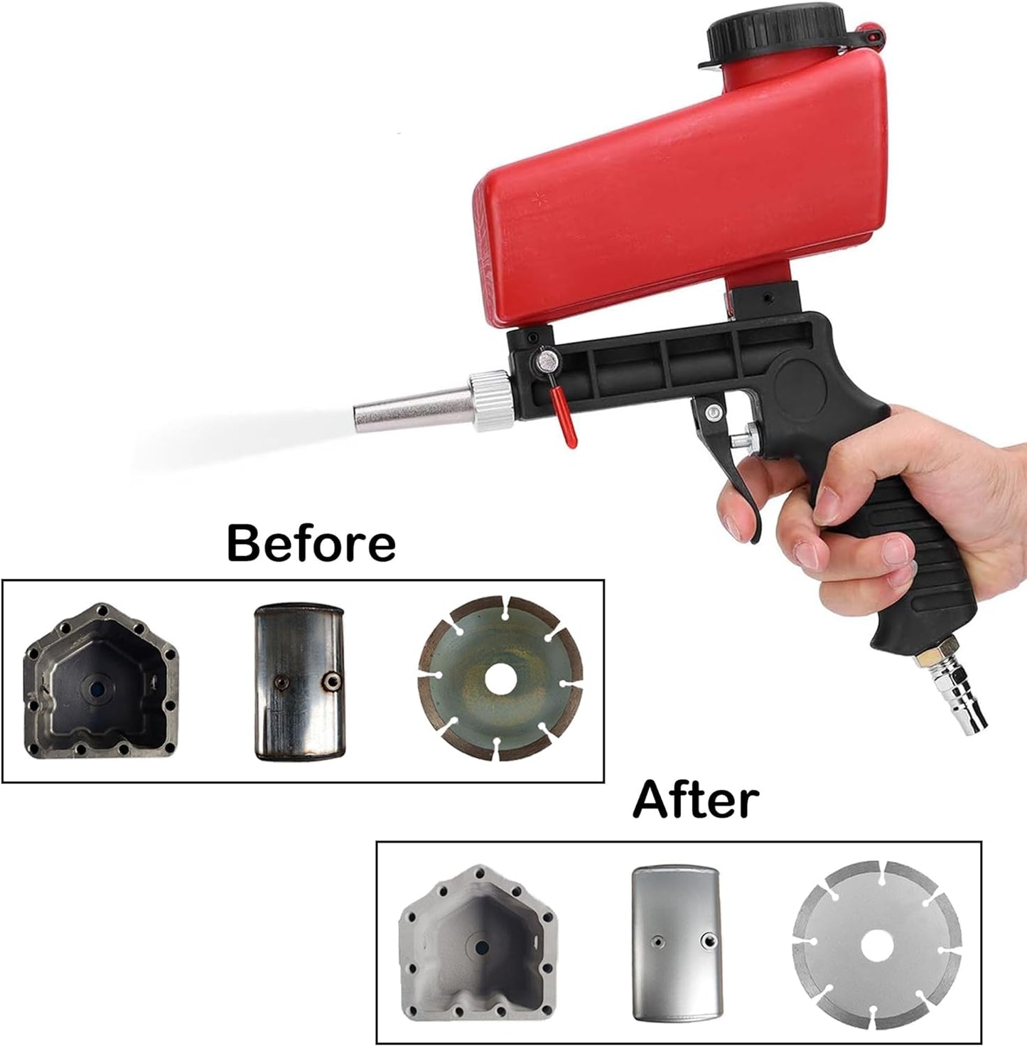 Imsgurus🔥Portable Pneumatic Sandblasting Gun
