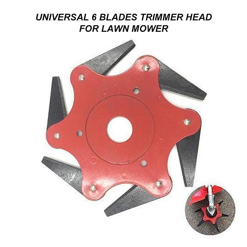 Imsgurus🔥Universal 6-blade steel garden pruning head