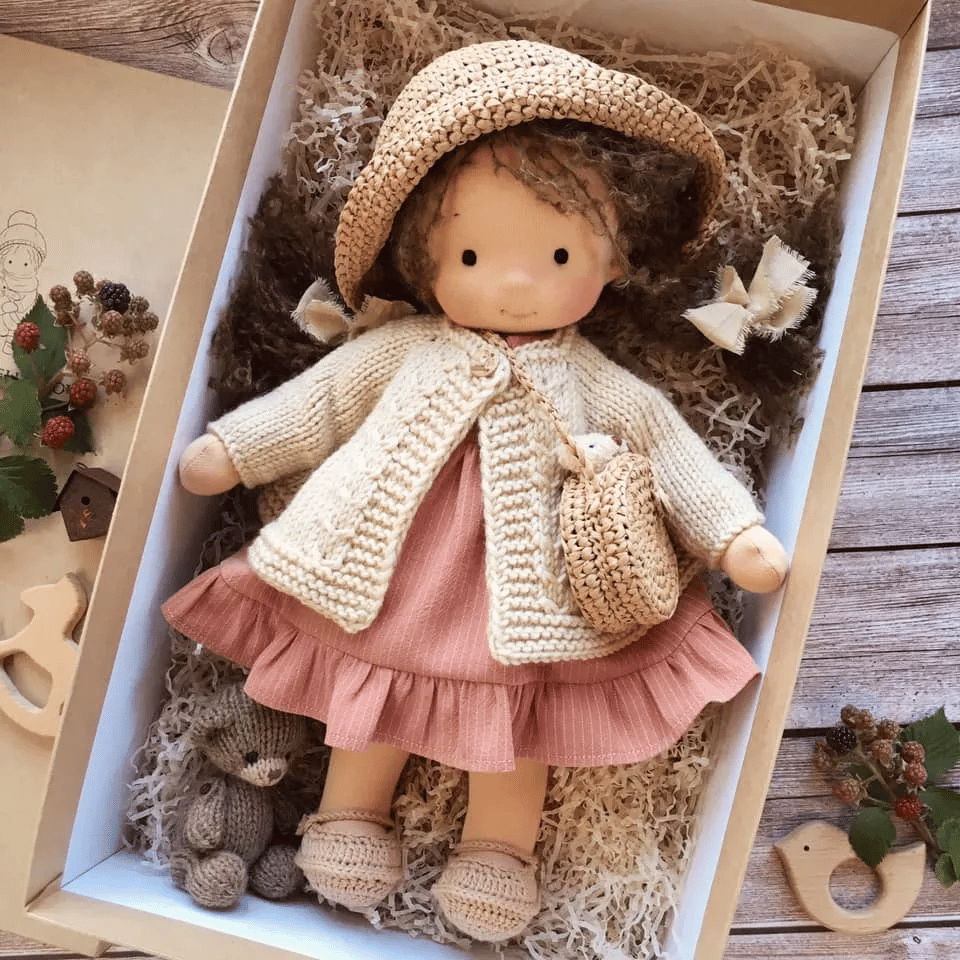 Imsgurus👧Handmade Waldorf Doll