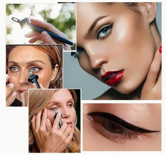 ✨👁️Easy-to-use silicone eyeliner brush