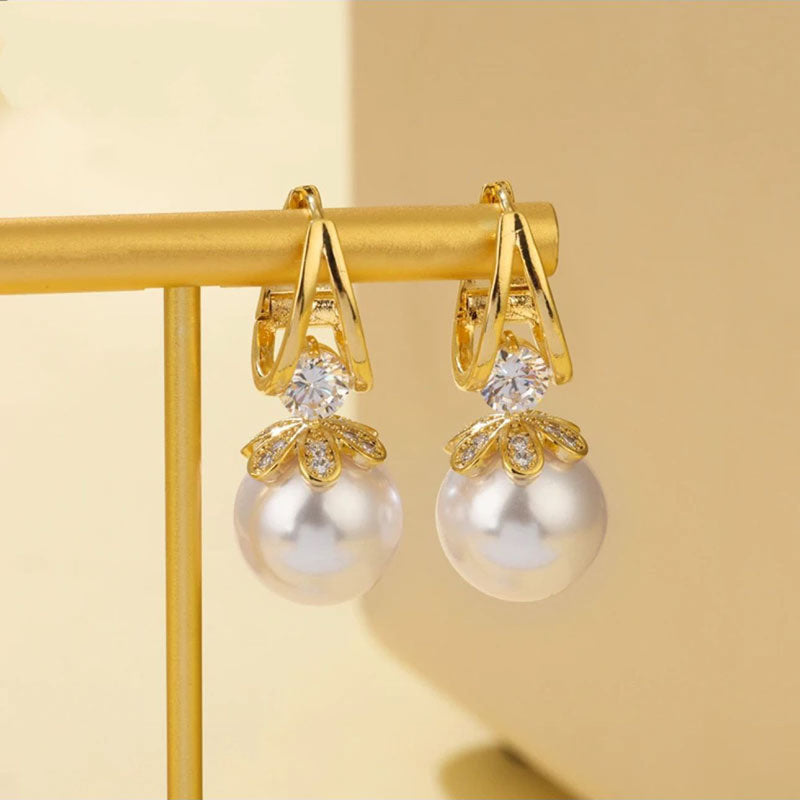 ✨Sparkly Huggie Dangle Earrings for Women