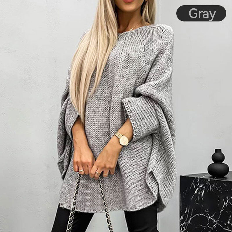 Imsgurus💓Women’s Elegant Knitted Cape Sweater