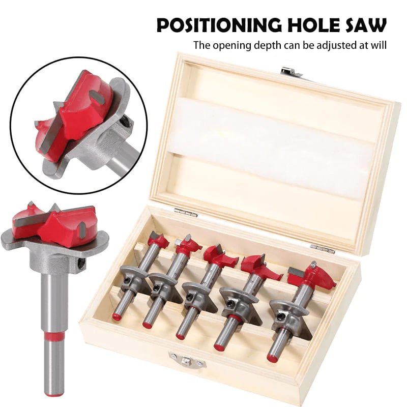 Imsgurus🔥Positioning Woodworking Drill Bit Set