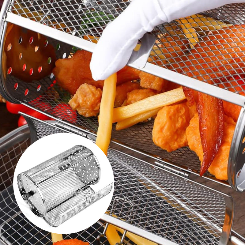 Imsgurus🔥Stainless Steel Rotating Grill