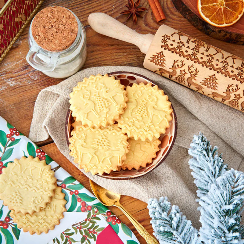 Imsgurus🔥Christmas Wooden Rolling Pins