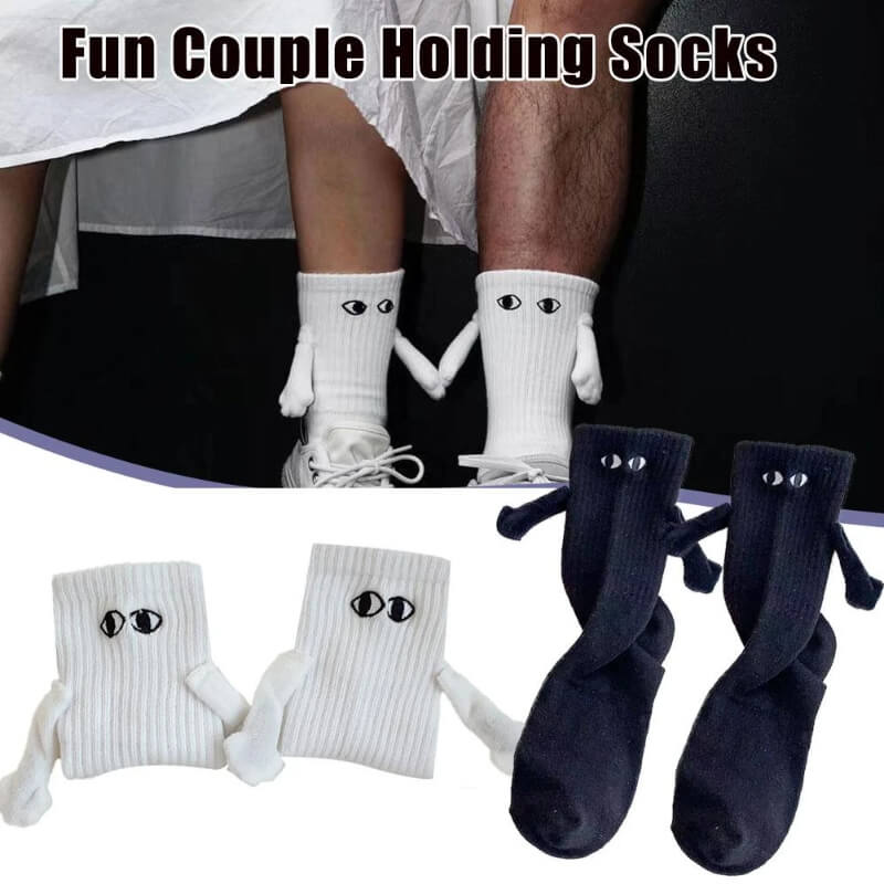 🧦USD9️⃣.9️⃣9️⃣🧦-hand in hand trendy funny socks