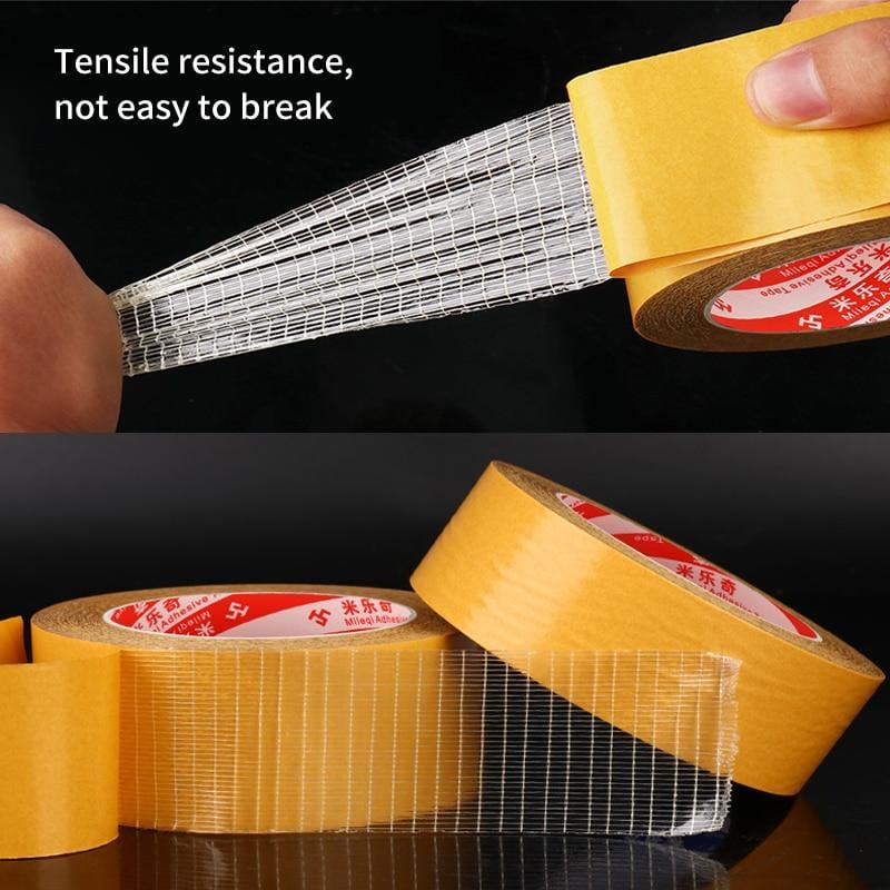 Highly Recommended 👍strong adhesive double sided mesh tape