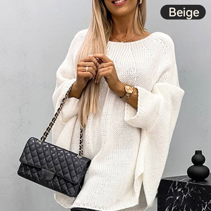 Imsgurus💓Women’s Elegant Knitted Cape Sweater