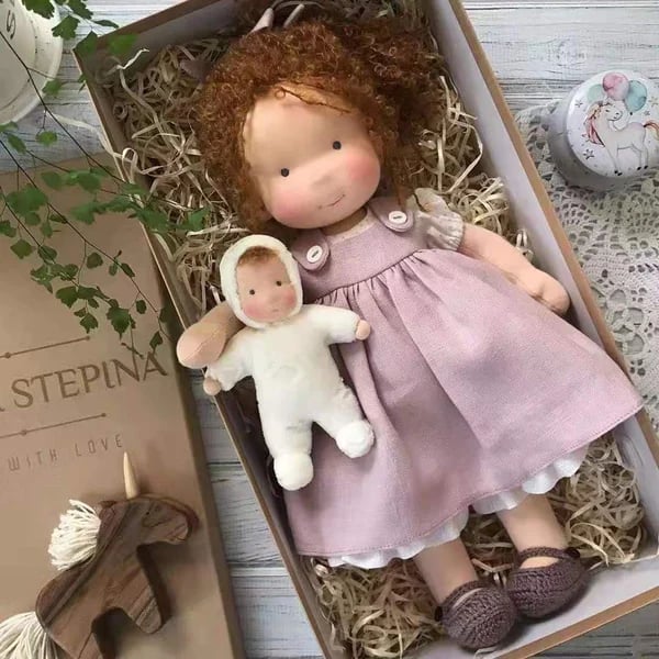 Imsgurus👧Handmade Waldorf Doll