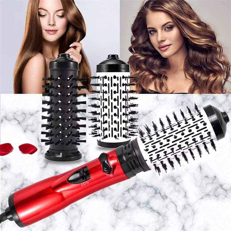 49% off - 3 in 1 hot air styler and rotary hair dryer for drying, curling, straightening