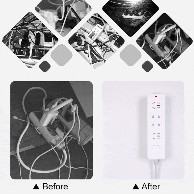 Imsgurus🔥Adhesive Punch-free Socket Holder