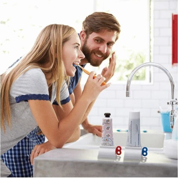 $9.99 - Rolling toothpaste squeezer