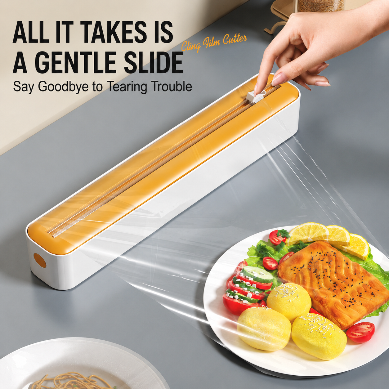 Magnetic Cling Film Cutter