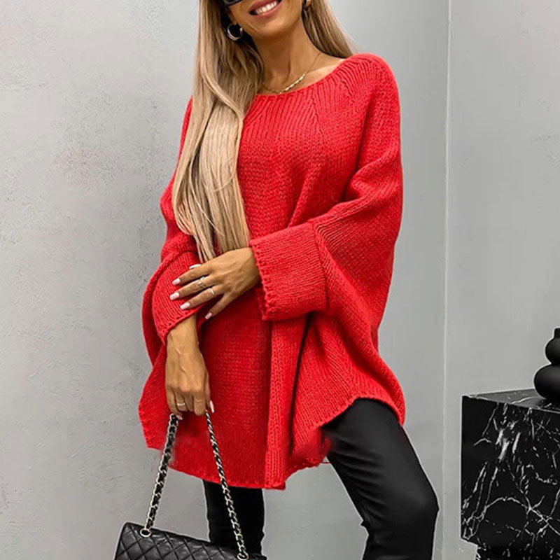 Imsgurus💓Women’s Elegant Knitted Cape Sweater