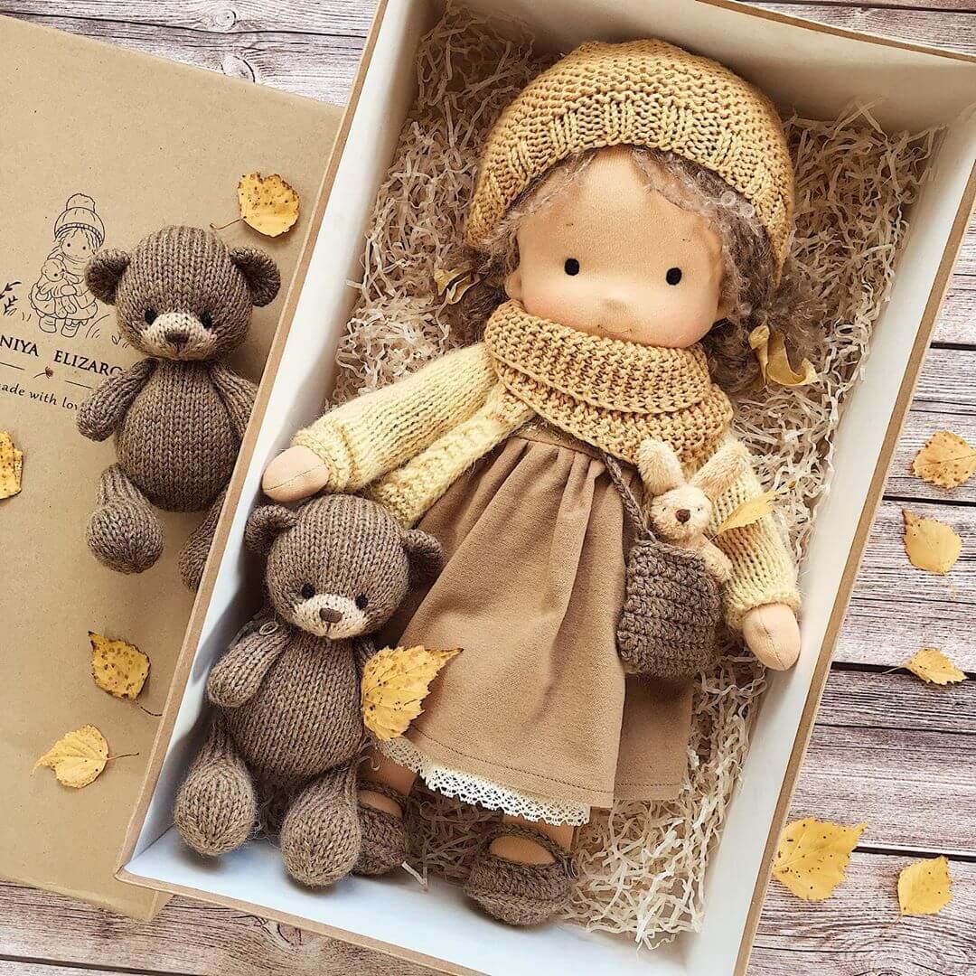 Imsgurus👧Handmade Waldorf Doll