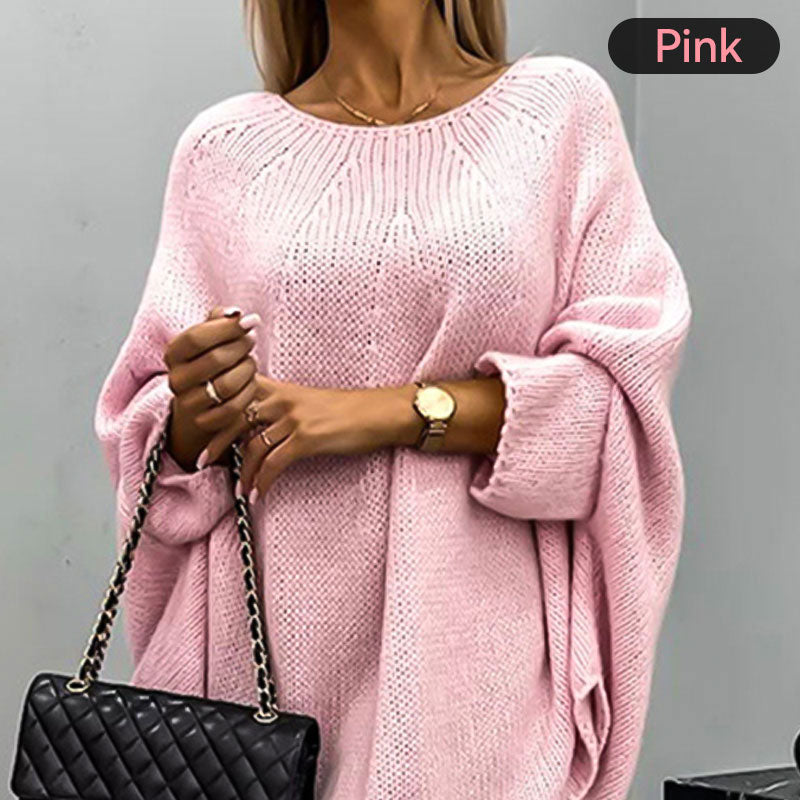 Imsgurus💓Women’s Elegant Knitted Cape Sweater