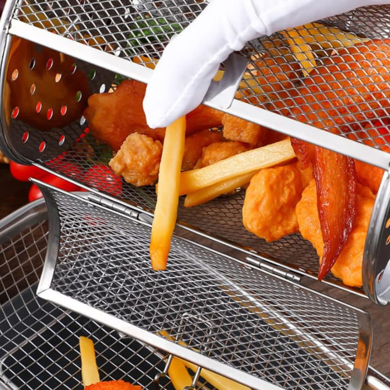 Imsgurus🔥Stainless Steel Rotating Grill