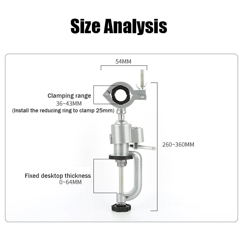 Imsgurus🔥Flexible rotating electric grinder and electric drill universal rotating fixed bracket