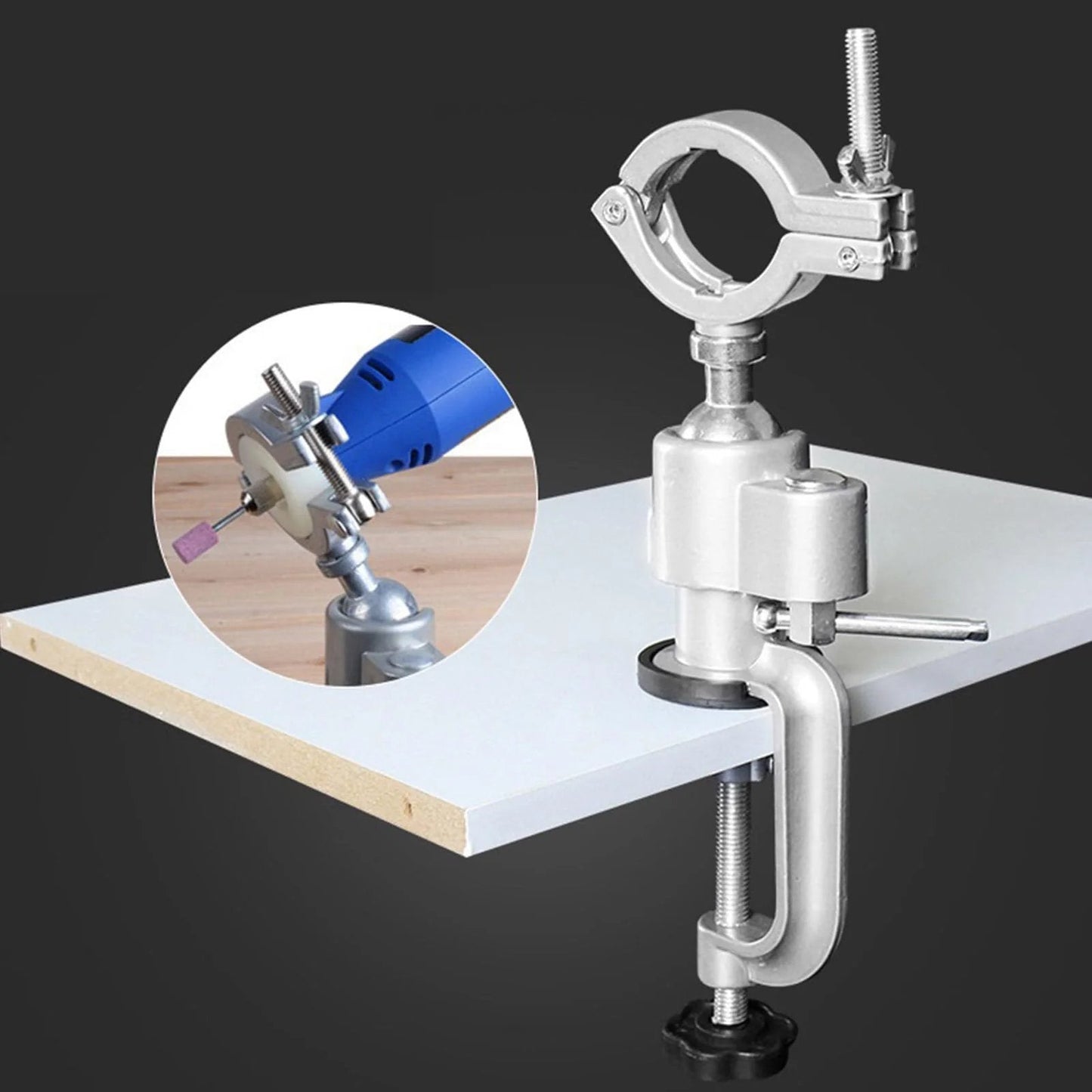 Imsgurus🔥Flexible rotating electric grinder and electric drill universal rotating fixed bracket