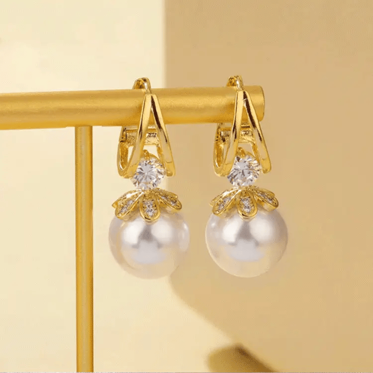 ✨Sparkly Huggie Dangle Earrings for Women