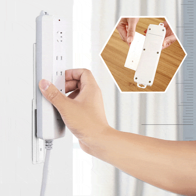 Imsgurus🔥Adhesive Punch-free Socket Holder
