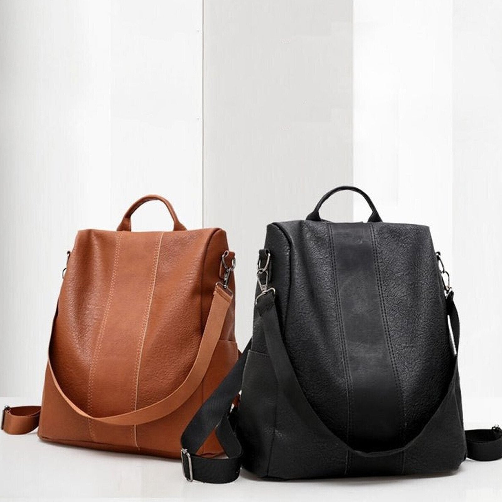 💥This week's specials - Limited Leather Ladies Anti-theft Backpack - naotstore