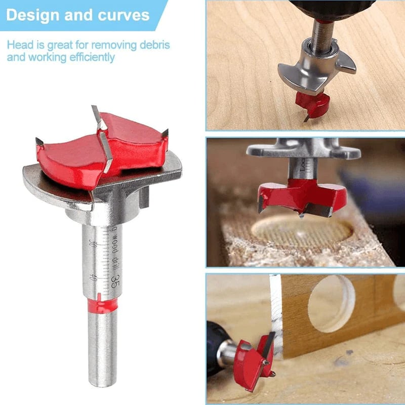 Imsgurus🔥Positioning Woodworking Drill Bit Set