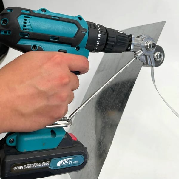 Imsgurus🔥sheet metal nibbler drill attachment