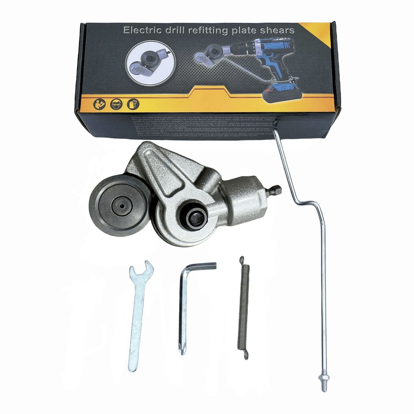Imsgurus🔥sheet metal nibbler drill attachment