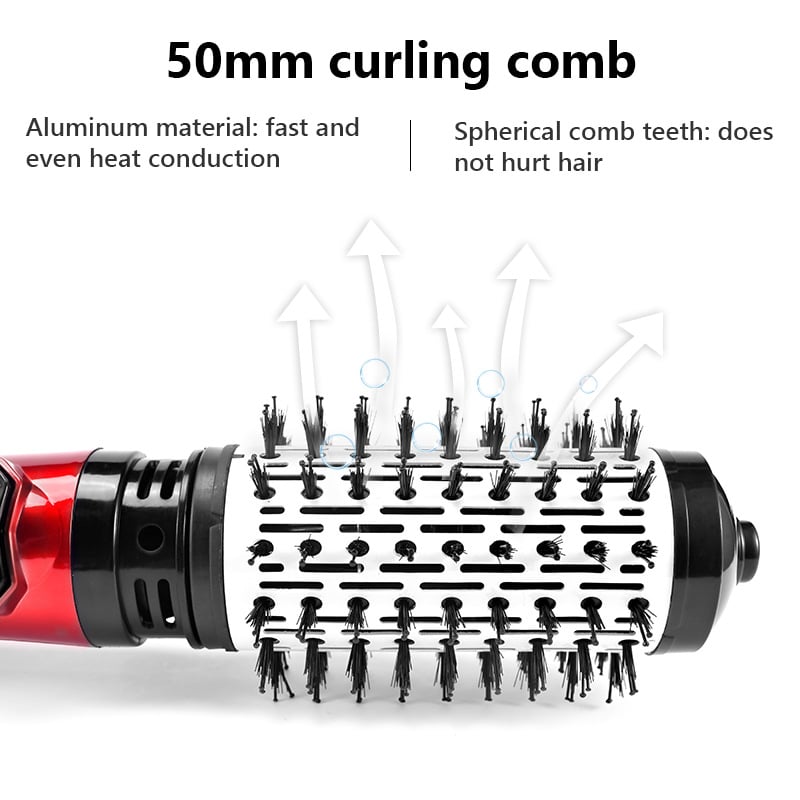 49% off - 3 in 1 hot air styler and rotary hair dryer for drying, curling, straightening