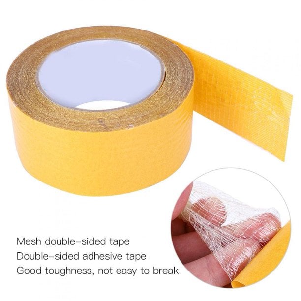 Highly Recommended 👍strong adhesive double sided mesh tape