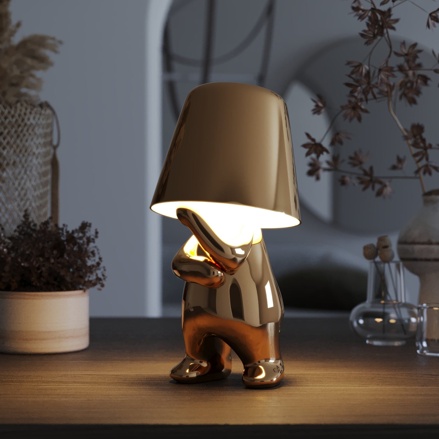 Imsgurus🔥5 Brothers Gold - Cordless Lamp Collection