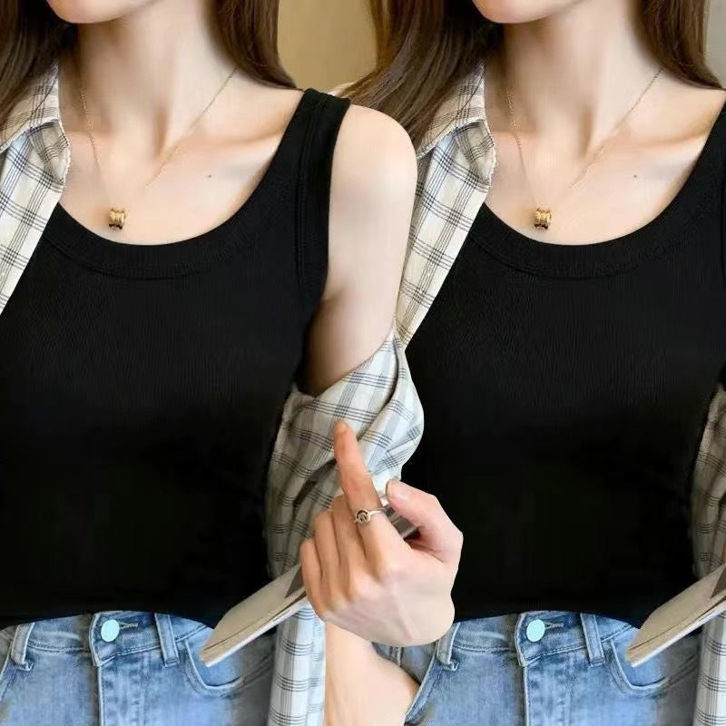 Multifunctional Anti-Exposure Sleeveless Thin Layering Camisole