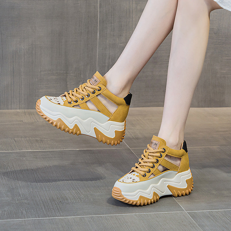 Imsgurus👠Women's Thick orthopedic 7.5CM Heel Shoes