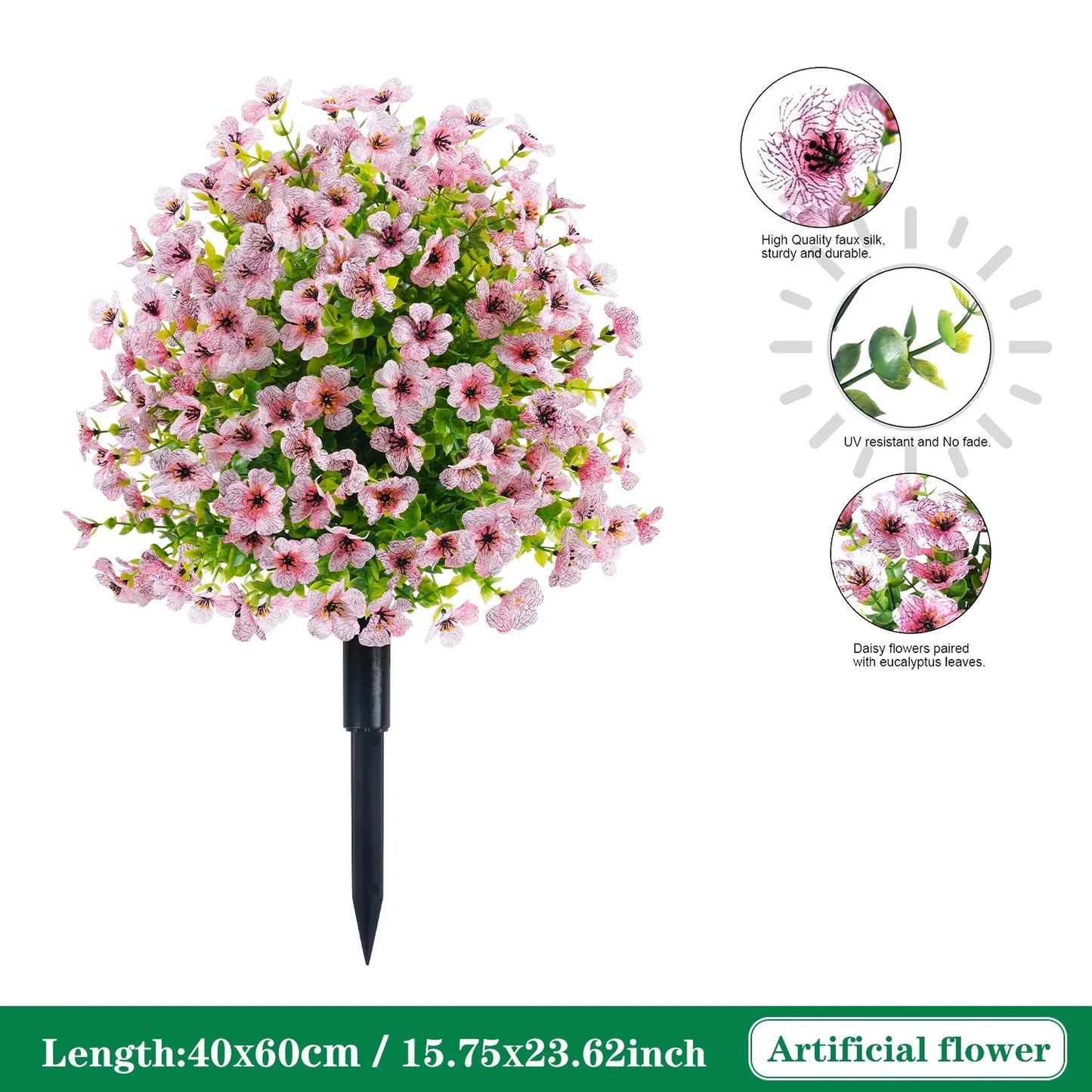UV Resistant Artificial Cedar Topiary Ball Tree