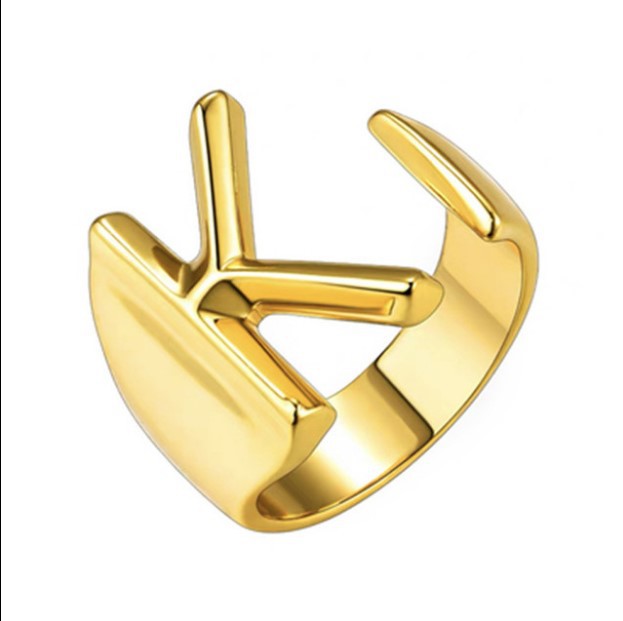 English alphabet ring (26 letters)