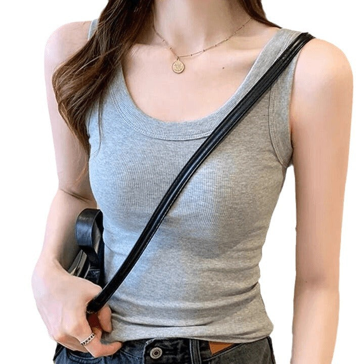Multifunctional Anti-Exposure Sleeveless Thin Layering Camisole