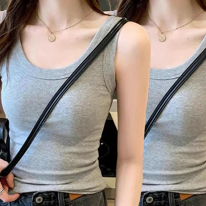 Multifunctional Anti-Exposure Sleeveless Thin Layering Camisole