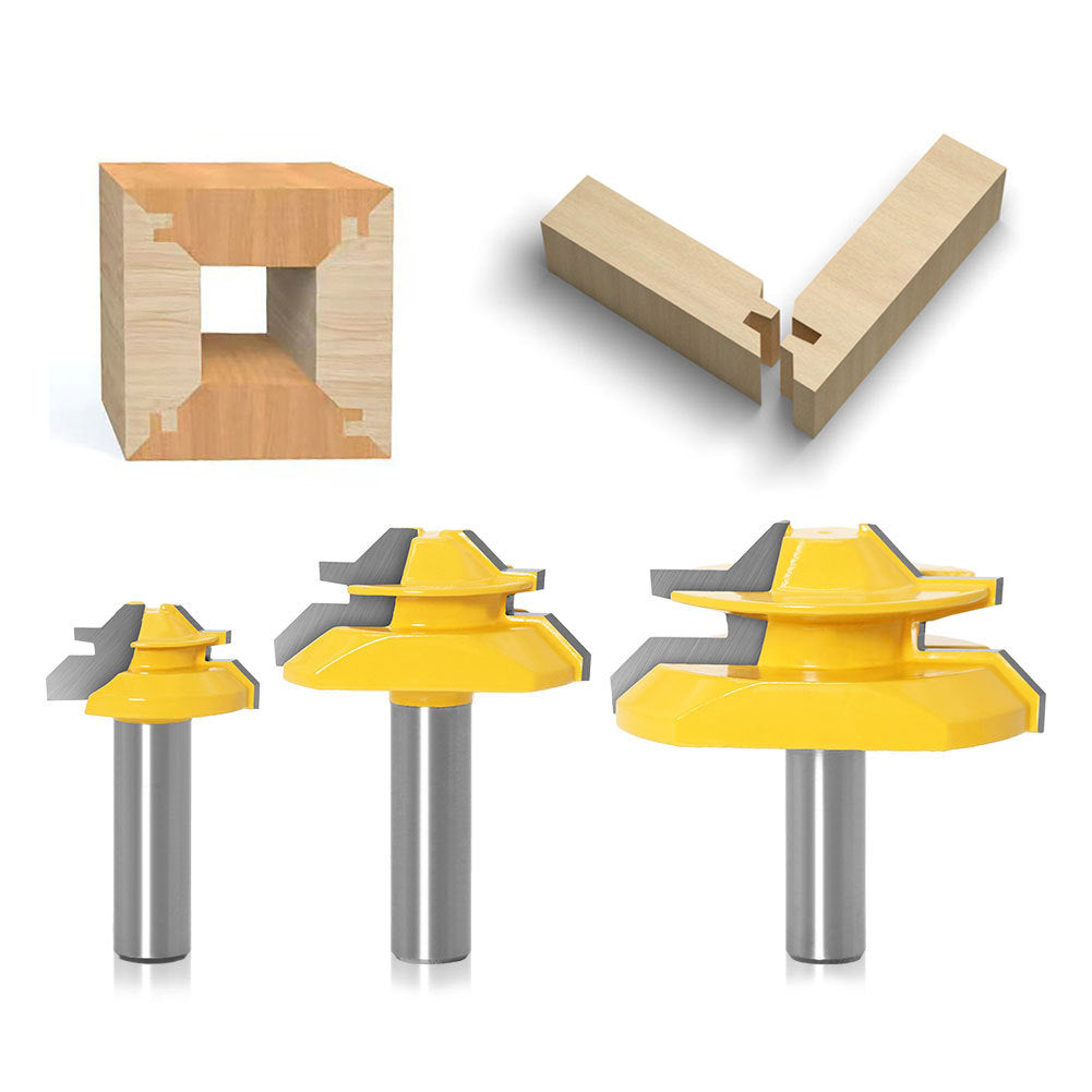 Imsgurus🔥45-degree Lock Miter Router Bit - 1/2" Shank
